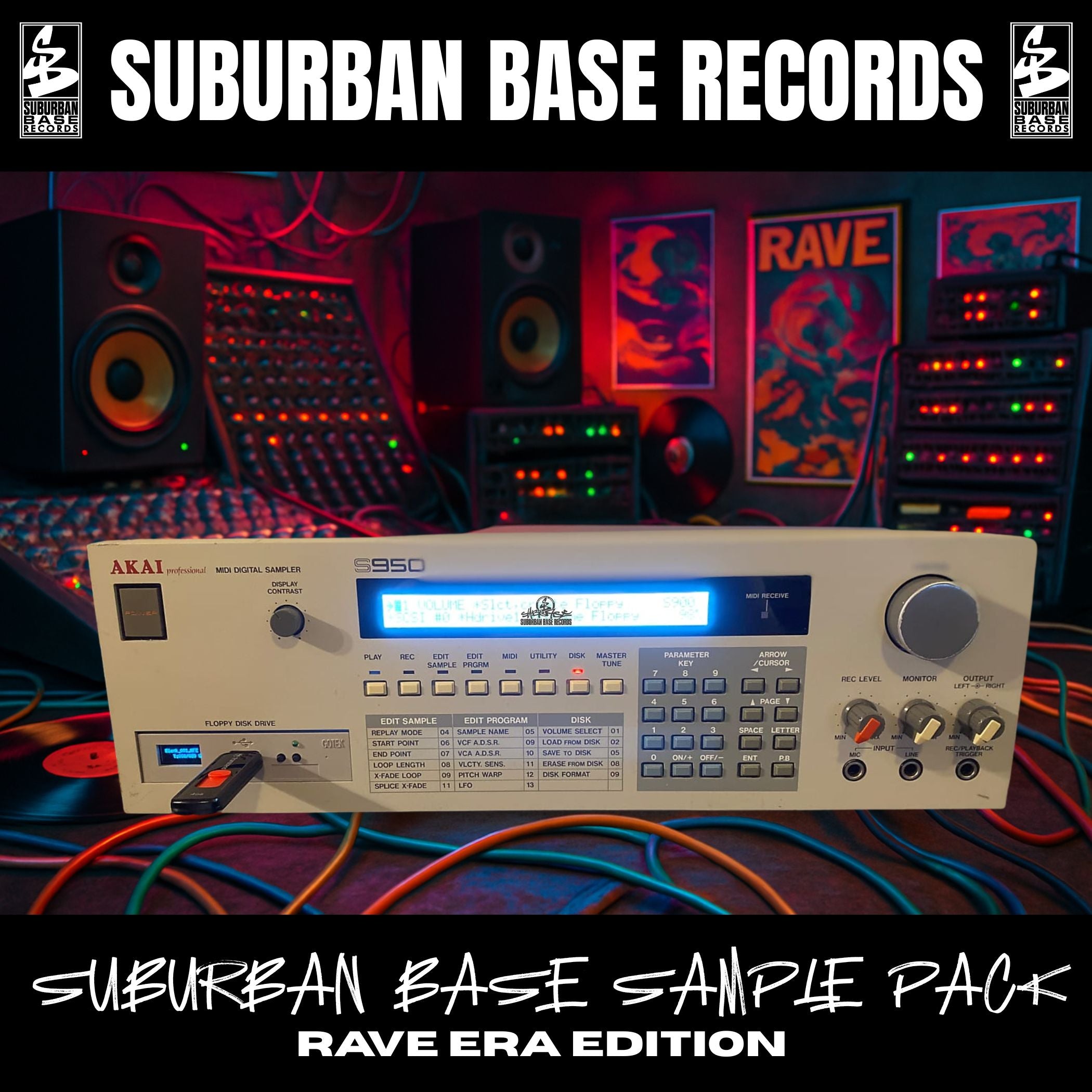 Suburban Base presents: RAVE ERA SAMPLE PACK